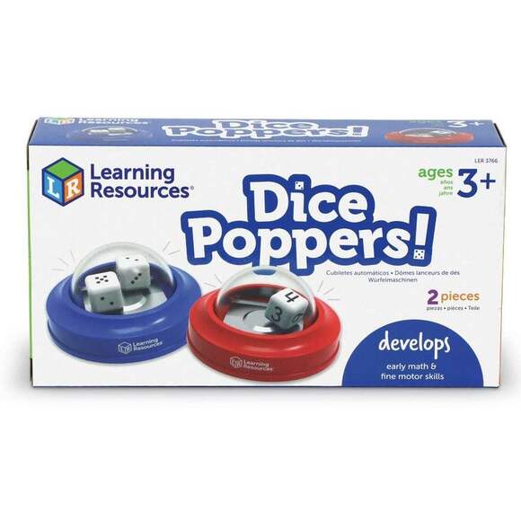 LER3766 Развивающая игрушка "Кубики в колбах"  (Dice Poppers!, 2 элемента)