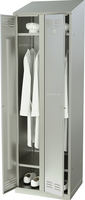 Шкаф для одежды ШО-Б-2-600.500-02-Р, 600х500х2000 мм (оцинк) / Атеси