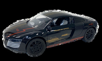 Автомобиль РУ НОРДПЛАСТ арт.9/0013, свет.фары, 1:16, черный