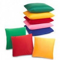 Разноцветные подушки, 4 шт.,  30/30 см.