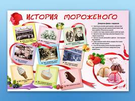 Электрифицированный стенд "История мороженого" (Станция "Производство")