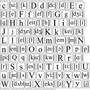 Набор магнитных карточек "Alphabet and transcription" (маленький размер)
