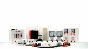 Комплект учебно-лабораторного оборудования "Электричество и магнетизм", компьютерное исполнение