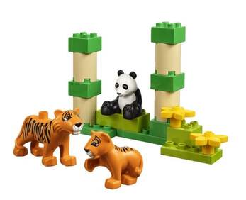 Образовательный конструктор «Дикие животные DUPLO»