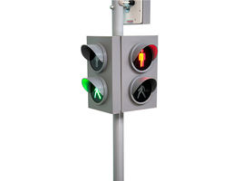 Светофор пешеходный (два сигнала)