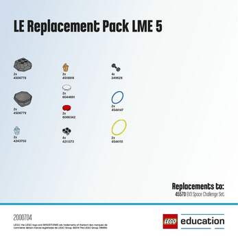 Набор с дополнительными деталями для серий LEGO Mindstorms NXT и EV3 "LME 5"