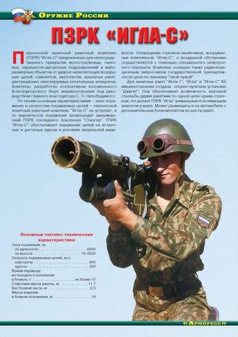 Оружие России. Средства противовоздушной обороны – 11 плакатов. Формат А-4.