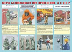 Аварийно-спасательные и другие неотложные работы (выпускаются без обложки), 10 плакатов 41 х 30 см