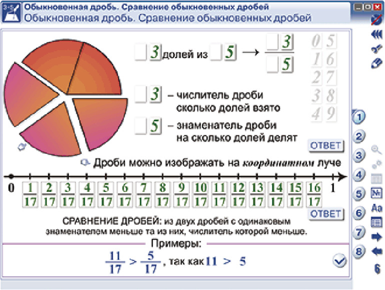 Интерактивное наглядное пособие Математика 5 класс