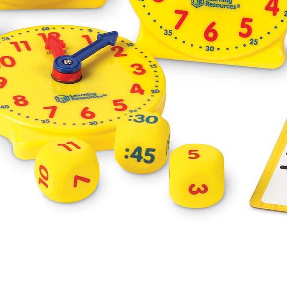 LER3214 "Развивающая игрушка "Учимся определять время. Большой набор" (6 элементов)