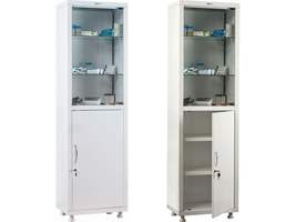 Мебель медицинская для оборудования кабинетов и палат: Шкаф МД 1 1650/SG