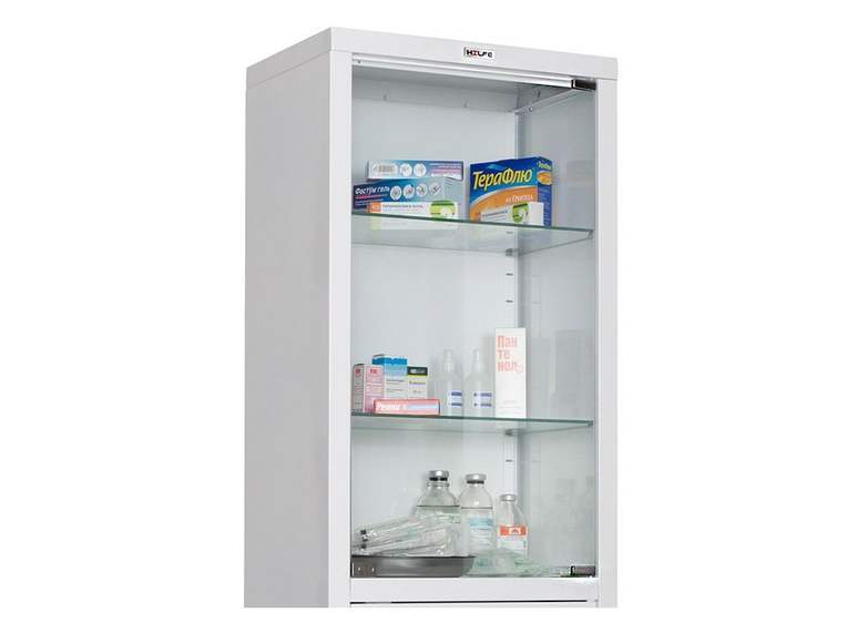Мебель медицинская для оборудования кабинетов и палат: Шкаф МД 1 1650/SG