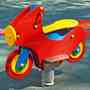 004112 - Качалка на пружине «Мотоцикл»