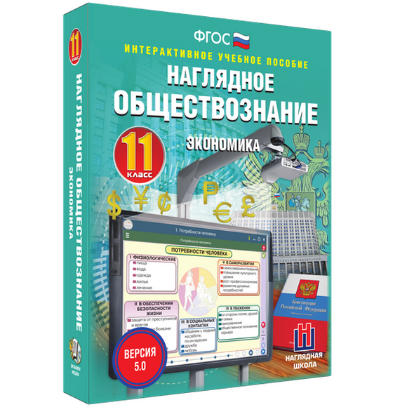 Наглядное обществознание. Экономика. 11 класс