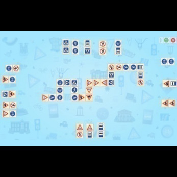 Дорожное домино,  дидактическая игра для интерактивного стола