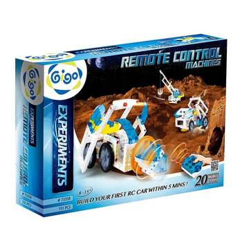 Научно-познавательный конструктор REMOTE CONTROL MACHINES/Управляемые роботы 2, 8+