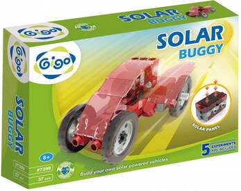 Научно-познавательный конструктор SOLAR BUGGY/ Багги на солнечной энергии, 8+