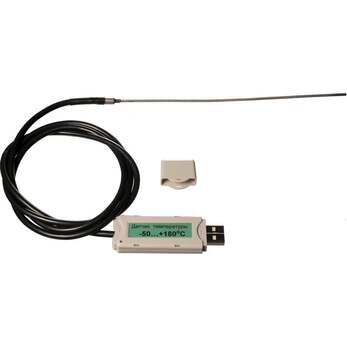 Цифровой USB-датчик температуры для химически агрессивных сред  (-50...+150С)
