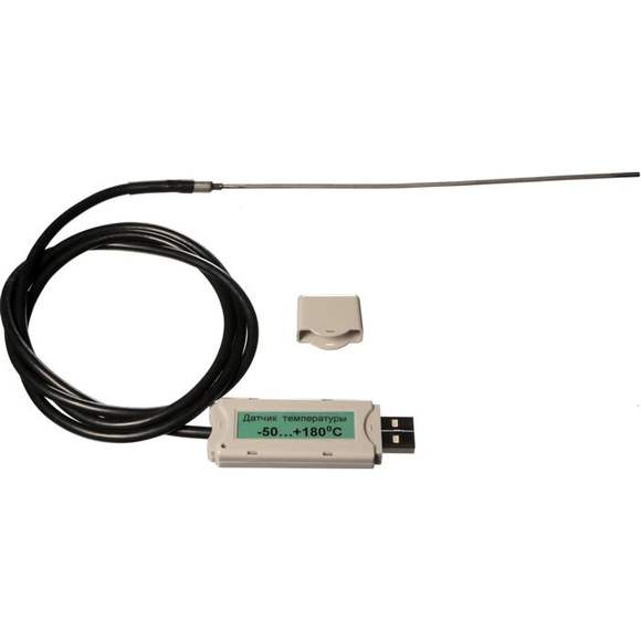 Цифровой USB-датчик температуры для химически агрессивных сред  (-50...+150С)