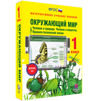 Окружающий мир. 1 класс. Человек и природа. Человек и общество. Правила безопасной жизни