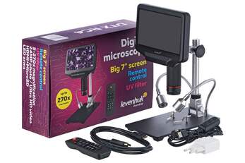 Микроскоп с дистанционным управлением Levenhuk DTX RC4