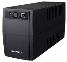 ИБП IPPON Back Basic 650,  line-interactive, мощность: 650ВA, 360Вт, интерфейс USB