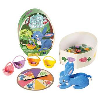 EI-3413 Развивающая игра "Счастливая охота крольчонка Хоппи Флоппи"  (22 элемента)