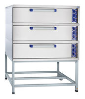 Шкаф пекарский подовый ЭШ-3К электрический, 3 пекарные камеры, 1300x1080x1660 мм, 15,6 кВт, 400 В, к