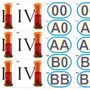 Модель-аппликация "Генетика групп крови" (демонстрационный набор из 34 карт)