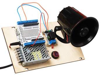 Модуль для электронного конструктора Screw Shield
