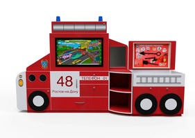 Интерактивный развивающий комплекс с коррекционной направленностью "Логопедическая Пожарная машина"