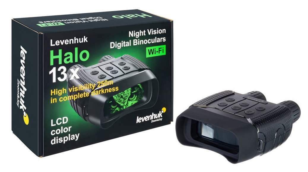 Бинокль цифровой ночного видения Levenhuk Halo 13x Wi-Fi