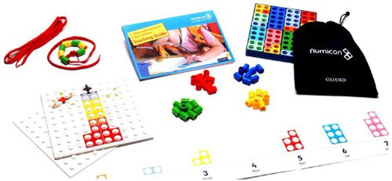 Первые шаги с Numicon для малышей (3-5 лет), математические навыки