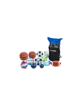 Набор спортивных мячей в сумке (12 мячей) "Матч"