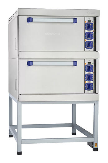 Шкаф жарочный ШЖЭ-2, стандартная духовка, подставка, 840х900x1510 мм, лицев. нерж.  / АБАТ/Abat (ЧТТ