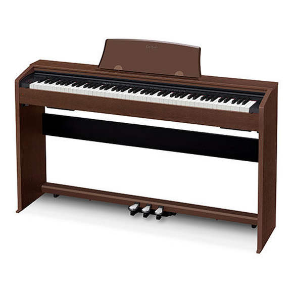 Цифровое фортепиано Casio PRIVIA, PX-770BN, коричневый