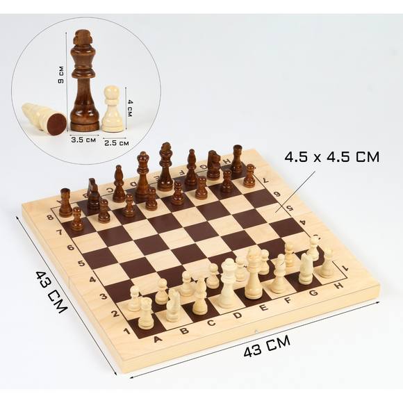 1.7.100. Набор для игры в шахматы  (804-Приказ)
