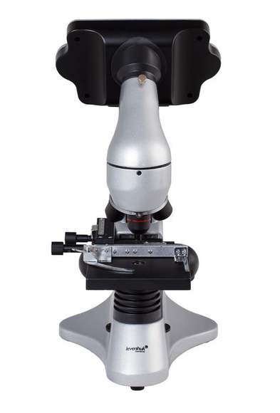 Микроскоп цифровой Levenhuk D70L, монокулярный (в комплекте набор для опытов), 40–1600x