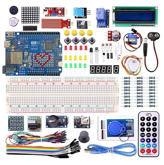 Образовательный стартовый набор №10 "Мастер Arduino UNO R4 WiFi"    