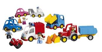 Образовательный конструктор «Муниципальный транспорт DUPLO»