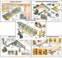Плакаты ПРОФТЕХ "Навесная жатка ЖВР-10" (6 пл, винил, 70х100)