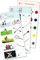 Комплект карточек (10) "Обучающий калейдоскоп для ДО. Спорт вокруг нас"