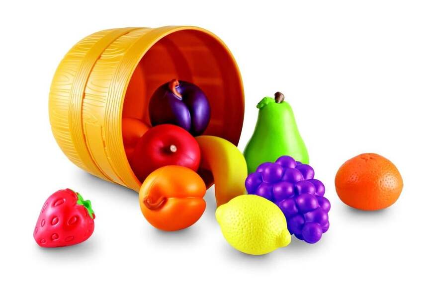 LER9720 Развивающая игрушка "Фрукты в ведерке" (серия New Sprouts, 10 элементов)