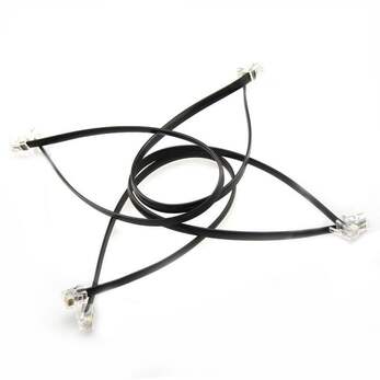 Кабель 6P6C RJ25 cable-35cm  / Makeblock