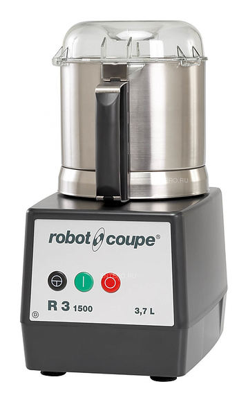 Куттер ROBOT COUPE R3-1500, 1 ф; 0, 65кВт; 1500oб/мин; емк. 3,7л