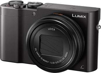Цифровой фотоаппарат PANASONIC Lumix DMC-TZ100EEK,  черный