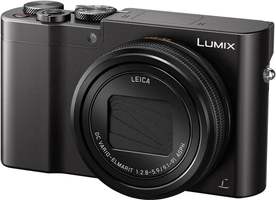 Цифровой фотоаппарат PANASONIC Lumix DMC-TZ100EEK,  черный