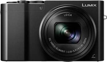 Цифровой фотоаппарат PANASONIC Lumix DMC-TZ100EEK,  черный