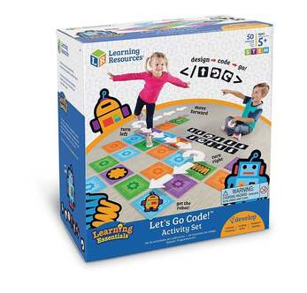 LER2835 Развивающая игрушка "Найди код"  (напольная, 50 элементов)