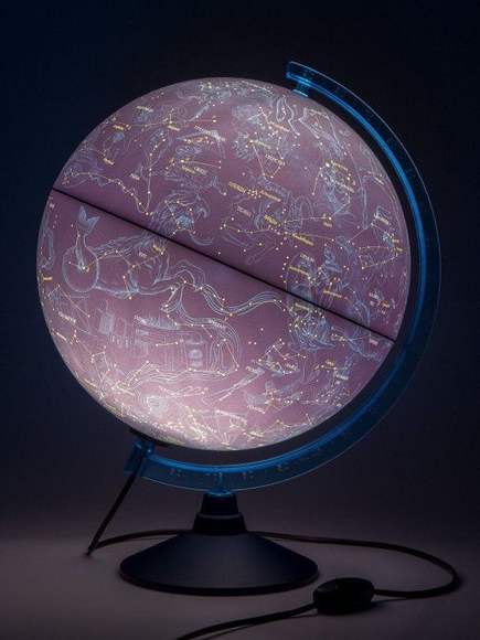 Глобус Звездного неба d-320 мм с подсветкой